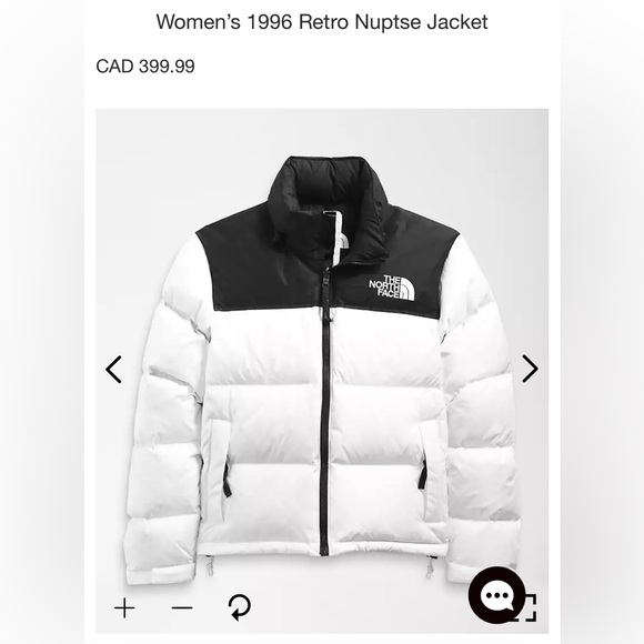 NWOT The North Face Women’s 1996 Nuptse Jacket - Picture 1 of 13